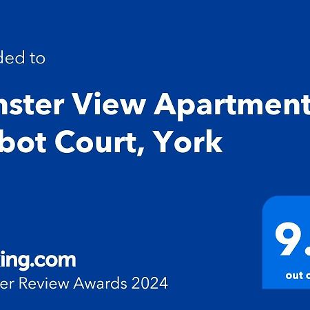 Minster View Apartment At Talbot Court, York Eksteriør billede