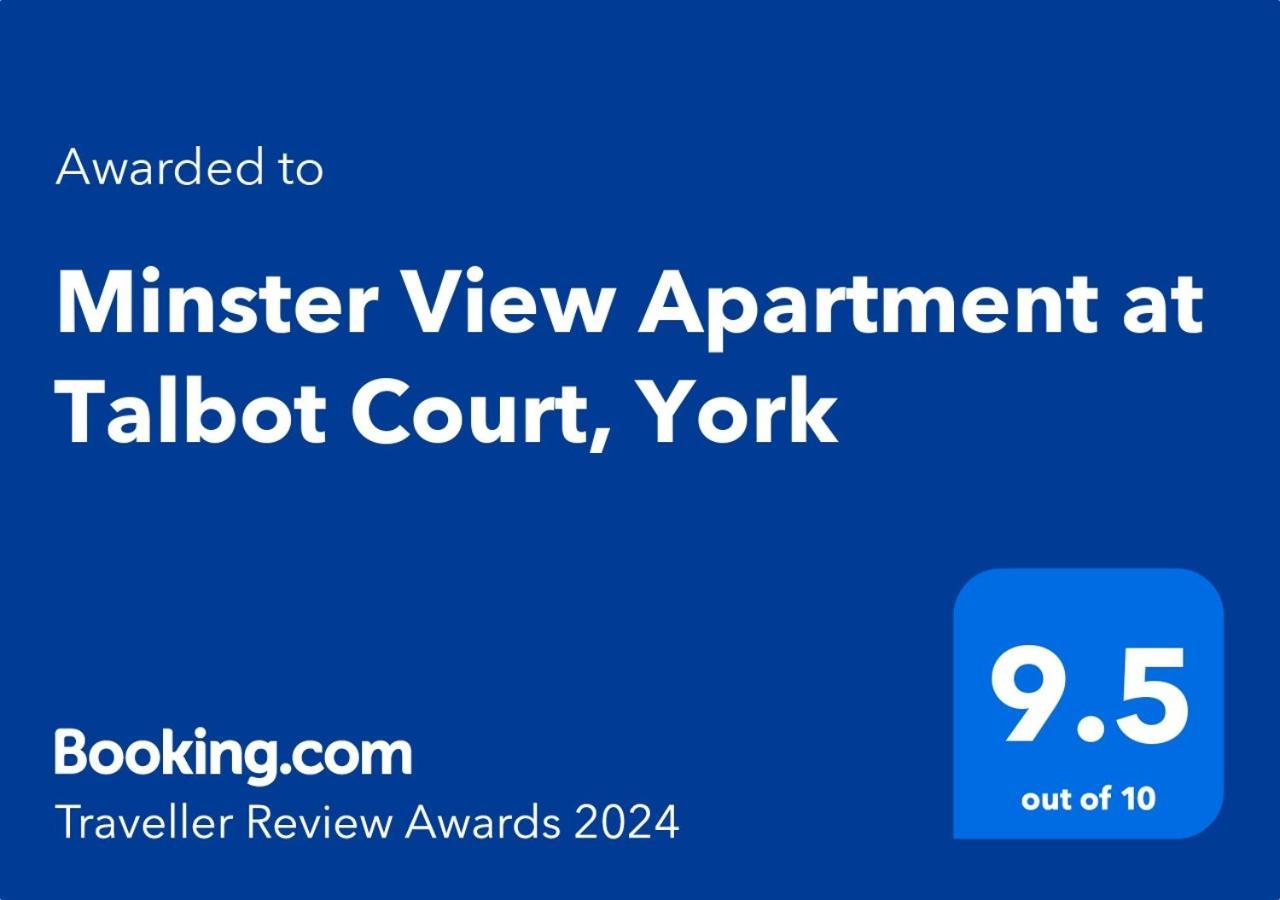 Minster View Apartment At Talbot Court, York Eksteriør billede